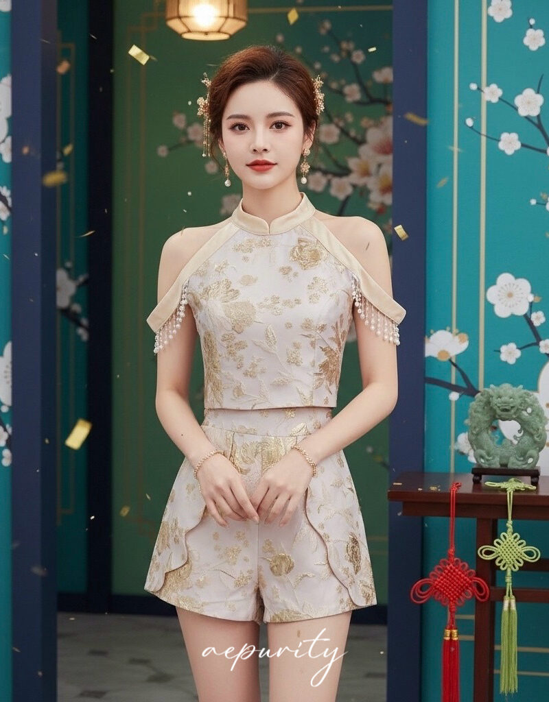 Hua Grace Spring Set - Gold, S